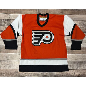 Philadelphia Flyers Jersey Youth L/XL Orange Koho NHL Hockey Sportswear